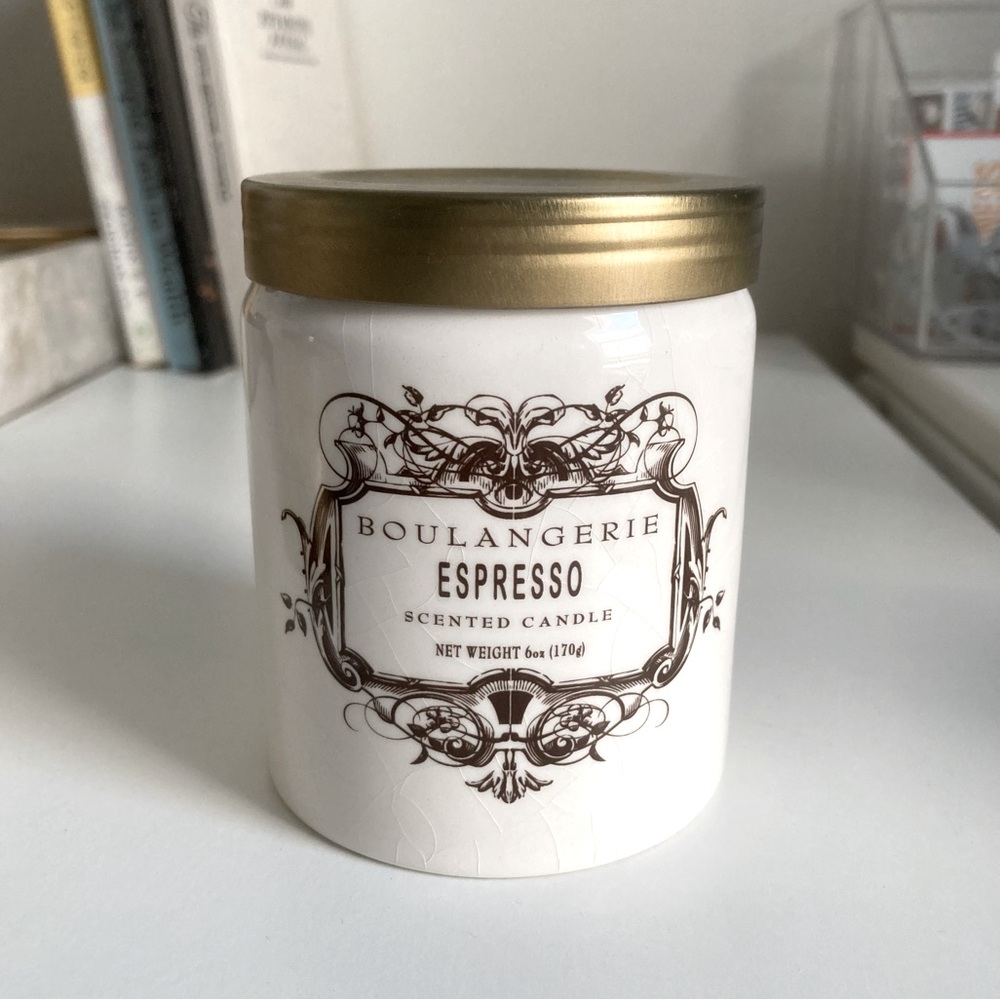 Anthropologie | Boulangerie Espresso Jar Candle